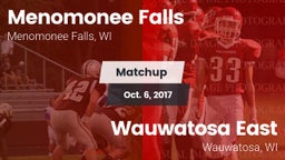 Matchup: Menomonee Falls vs. Wauwatosa East  2017