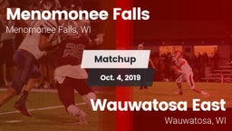 Matchup: Menomonee Falls vs. Wauwatosa East  2019