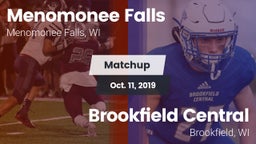 Matchup: Menomonee Falls vs. Brookfield Central  2019