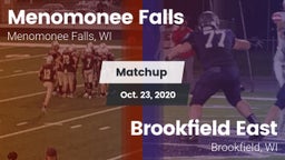 Matchup: Menomonee Falls vs. Brookfield East  2020