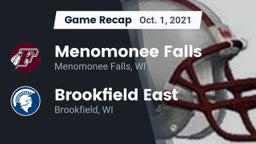 Recap: Menomonee Falls  vs. Brookfield East  2021