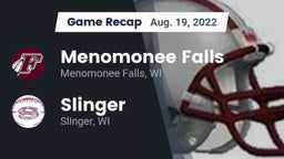 Recap: Menomonee Falls  vs. Slinger  2022