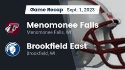 Recap: Menomonee Falls  vs. Brookfield East  2023