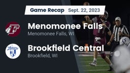 Recap: Menomonee Falls  vs. Brookfield Central  2023