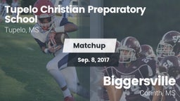 Matchup: Tupelo Christian vs. Biggersville  2017