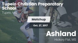 Matchup: Tupelo Christian vs. Ashland  2017
