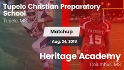 Matchup: Tupelo Christian vs. Heritage Academy  2018