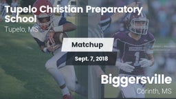 Matchup: Tupelo Christian vs. Biggersville  2018