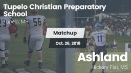Matchup: Tupelo Christian vs. Ashland  2018
