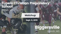 Matchup: Tupelo Christian vs. Biggersville  2019