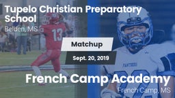 Matchup: Tupelo Christian vs. French Camp Academy  2019