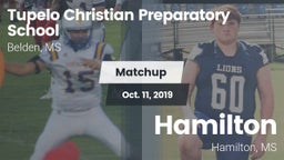 Matchup: Tupelo Christian vs. Hamilton  2019