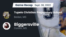 Recap: Tupelo Christian Preparatory School vs. Biggersville  2022