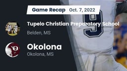 Recap: Tupelo Christian Preparatory School vs. Okolona  2022