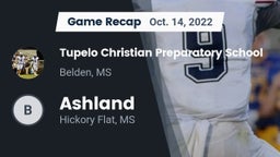 Recap: Tupelo Christian Preparatory School vs. Ashland  2022