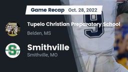 Recap: Tupelo Christian Preparatory School vs. Smithville  2022