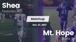Matchup: Shea  vs. Mt. Hope  2017