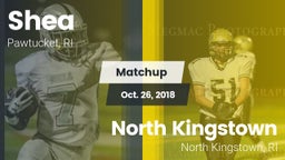 Matchup: Shea  vs. North Kingstown  2018