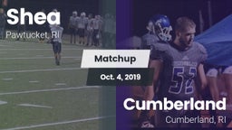 Matchup: Shea  vs. Cumberland  2019