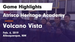 Atrisco Heritage Academy  vs Volcano Vista  Game Highlights - Feb. 6, 2019
