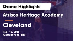 Atrisco Heritage Academy  vs Cleveland  Game Highlights - Feb. 13, 2020