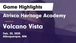 Atrisco Heritage Academy  vs Volcano Vista  Game Highlights - Feb. 20, 2020