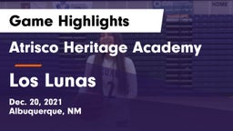 Atrisco Heritage Academy  vs Los Lunas Game Highlights - Dec. 20, 2021