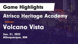 Atrisco Heritage Academy  vs Volcano Vista  Game Highlights - Jan. 31, 2022