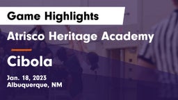Atrisco Heritage Academy  vs Cibola  Game Highlights - Jan. 18, 2023