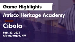 Atrisco Heritage Academy  vs Cibola  Game Highlights - Feb. 20, 2023