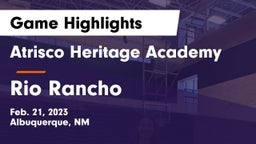 Atrisco Heritage Academy  vs Rio Rancho Game Highlights - Feb. 21, 2023