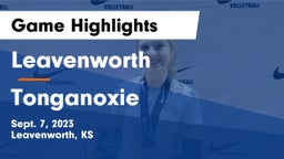 Leavenworth  vs Tonganoxie  Game Highlights - Sept. 7, 2023