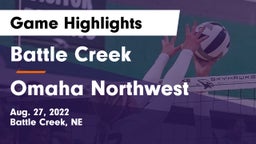 Battle Creek  vs Omaha Northwest Game Highlights - Aug. 27, 2022