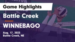 Battle Creek  vs WINNEBAGO Game Highlights - Aug. 17, 2023