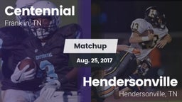 Matchup: Centennial High vs. Hendersonville  2017