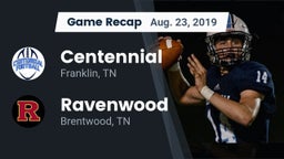 Recap: Centennial  vs. Ravenwood  2019
