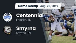 Recap: Centennial  vs. Smyrna  2019