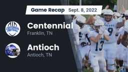 Recap: Centennial  vs. Antioch  2022