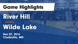 River Hill  vs Wilde Lake  Game Highlights - Dec 07, 2016
