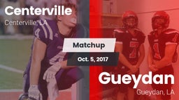 Matchup: Centerville High vs. Gueydan  2017
