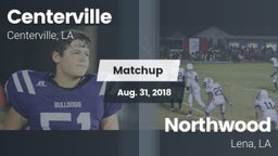 Matchup: Centerville High vs. Northwood   2018