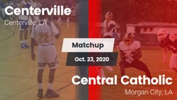 Matchup: Centerville High vs. Central Catholic  2020