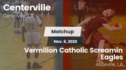 Matchup: Centerville High vs. Vermilion Catholic Screamin Eagles 2020