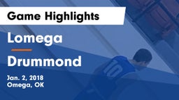 Lomega  vs Drummond Game Highlights - Jan. 2, 2018