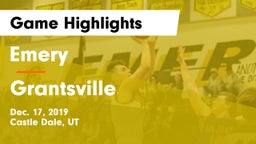 Emery  vs Grantsville  Game Highlights - Dec. 17, 2019