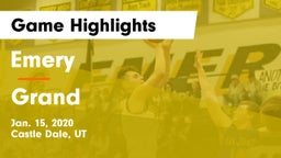 Emery  vs Grand Game Highlights - Jan. 15, 2020