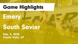 Emery  vs South Sevier  Game Highlights - Feb. 5, 2020