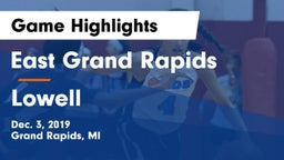 East Grand Rapids  vs Lowell  Game Highlights - Dec. 3, 2019