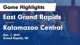 East Grand Rapids  vs Kalamazoo Central  Game Highlights - Dec. 7, 2019