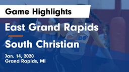 East Grand Rapids  vs South Christian  Game Highlights - Jan. 14, 2020